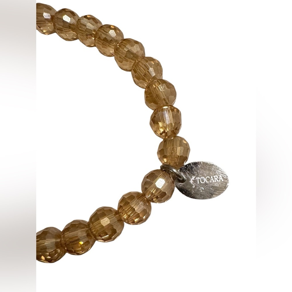 Tocara Glass Bead Stretch Bracelet - Picture 2 of 2